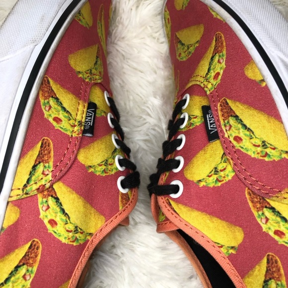 🌮Vans Taco Print Sneakers Men’s 10.5 Women’s 12 🌮 - Picture 10 of 16